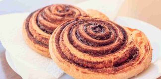 Girelle di sfoglia dolce - RicettaSprint
