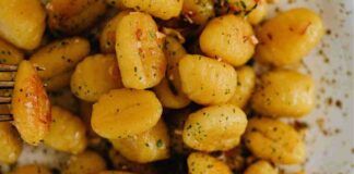 Gnocchi bicolore