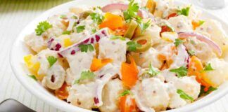 Insalata cremosa di patate e carote Ricetta Sprint