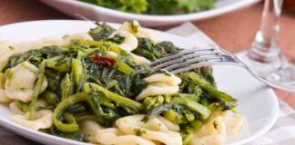 Orecchiette con cime di rapa