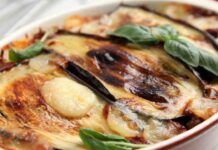 Parmigiana di melanzane senza pomodoro Ricetta Sprint