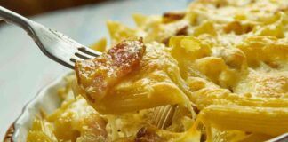 Pasta al forno con pancetta e formaggi Ricetta Sprint