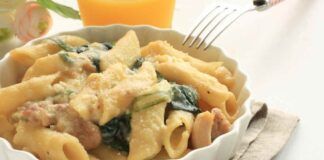 Pasta con spinaci e pancetta Ricetta Sprint