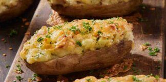 Patate ripiene di provola speck e melanzane Ricetta Sprint