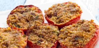 Peperoni al gratin