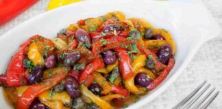 Peperoni olive e capperi Ricetta sprint