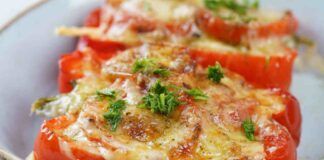 Peperoni ripieni di formaggi e speck Ricetta Sprint