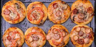 Pizzette rosse