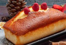 Plumcake al latte caldo