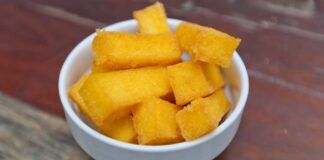 Polenta fritta a tocchetti