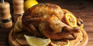 Pollo arrostito al limone