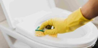 Pulire water e addio strisce gialle - RicettaSprint