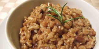 Riso e verza con cotenna di maiale