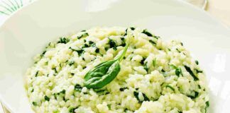 Risotto agli spinaci - RicettaSprint