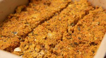 Per fortuna che avevo in frigo della zucca e ho risolto la cena, ho servito uno sformato con una crosticina super croccante