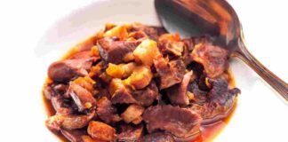 Spezzatino cinghiale