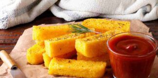 Stick di polenta in friggitrice ad aria Ricetta Sprint