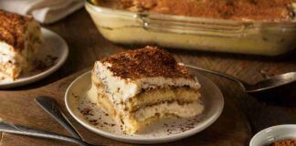 Tiramisù con savoiardi fatti in casa