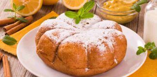 Torta con crema al limone Ricetta Sprint