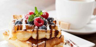 Waffle senza uova Ricetta Sprint