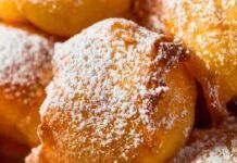 Zeppole di pasta cresciuta