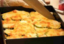 Zucchine e parmigiano light