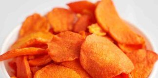 chips di carote croccantissime ricettasprint
