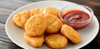 Petto di tacchino avanzato e niente sbatti, preparo una pastella per friggere i miei nuggets che faccio di tacchino