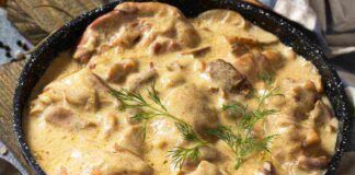 pollo cremoso ricetta facilissima ricettasprint
