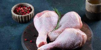 pollo e dei legumi