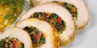 rolle pollo ripieno ricettasprint