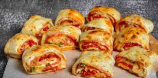 rotolini di pizza