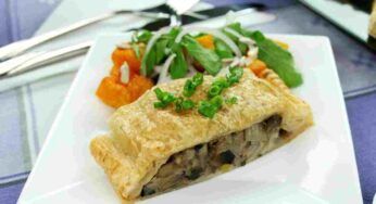 Freschi o surgelati, i funghi sono sempre un piacere: ecco il ripieno di questo strudel