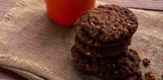 Biscotti d'avena e cacao