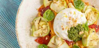 Burrata e verdure la cena ideale per tutti Ricetta Sprint
