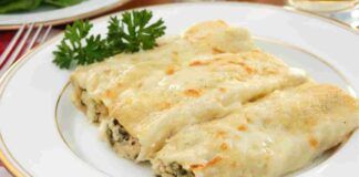 Cannelloni in bianco