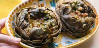 Carciofi mammole ripieni Ricetta Sprint