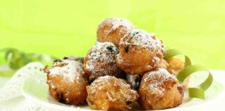 Castagnole con crema di pistacchio