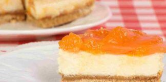 Cheesecake all'arancia