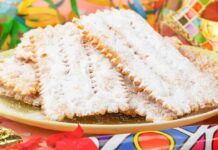 Chiacchiere al limone