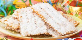 Chiacchiere al limone
