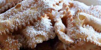 Chiacchiere senza lattosio e glutine Ricetta Sprint