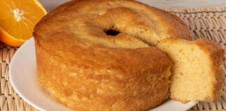 Ciambellone all'arancia e yogurt Ricetta Sprint