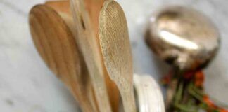 Come pulire i mestoli in legno - RicettaSprint