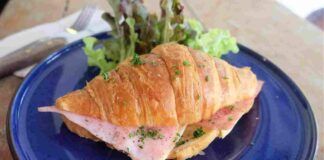 Cornetti con prosciutto e sesamo