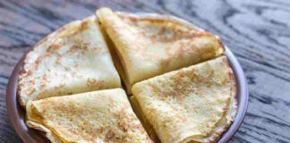 Crepes di ceci con bieta