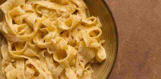 Fettuccine fatte in casa alla zucca