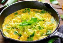 Oggi ho comprato dei porri bellissimi… perfetti per questa torta salata!