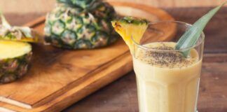 Frullato perdi peso all'ananas
