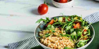 Insalata con il cereale magico